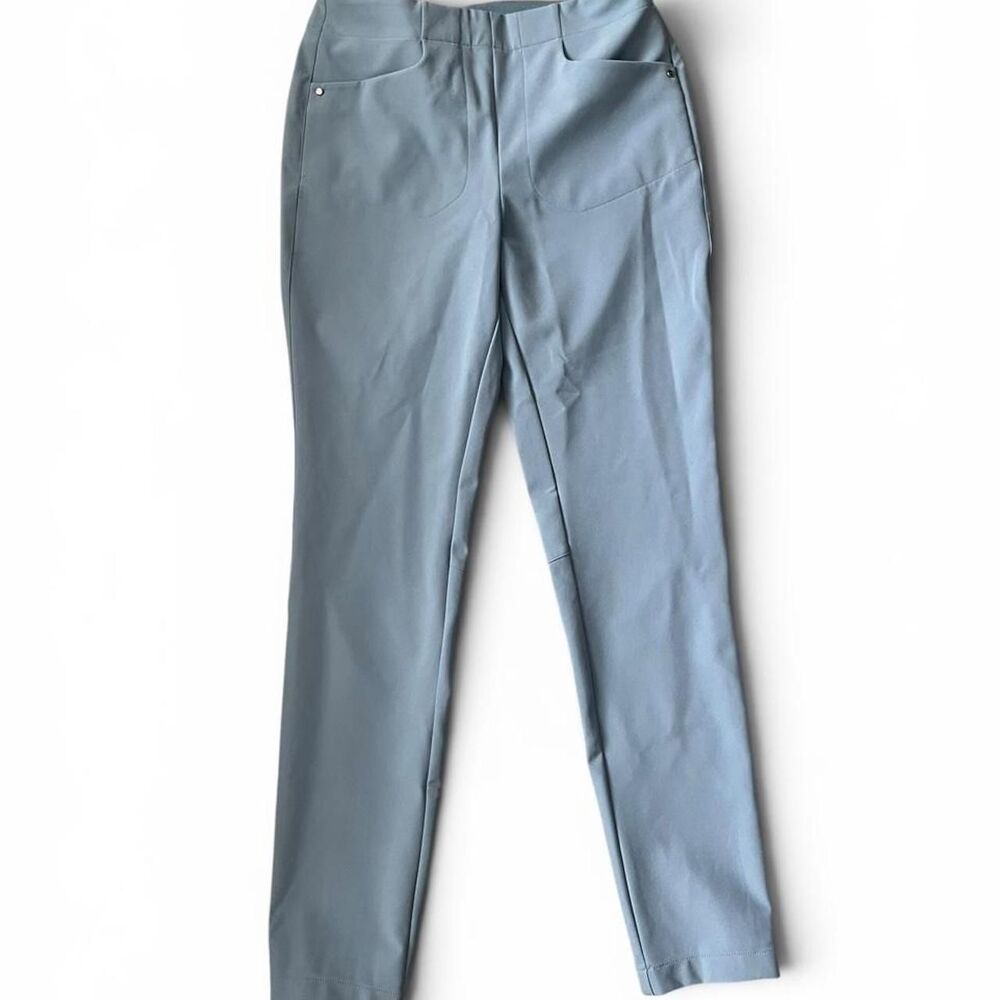 RLX Ralph Lauren Blue Golf Pants Womens 2P Petite Activewear Slim Crop